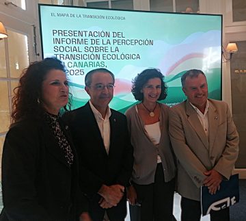 El Colegio de Químicos participa en la presentación del Informe 2025 sobre percepciones de la transición ecológica en Canarias